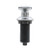 InSinkErator Decorative Air Switch Push Button, Nautical Style in Chrome - 78665B-ISE