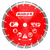 Diablo DMADST0900 9 in. Diamond Segmented Turbo Cut-Off Discs for Masonry - 5 Pack