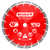 Diablo DMADST1000 10 in. Diamond Segmented Turbo Cut-Off Discs for Masonry - 2 Pack