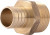 Sharkbite 1 in. x 1 in. MNPT Crimp Male Connector in DZR Brass - UC140LF