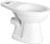 Saniflo 087 Rear Spigot Toilet Bowl, Elongated: White