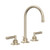 Rohl Graceline Widespread Lavatory Faucet With C-Spout in Satin Nickel - MB2019LMSTN-2