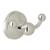 Rohl Georgian Era Double Robe Hook in Polished Nickel - U.6622PN