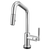 Brizo Litze Smarttouch Pull-Down Prep Faucet With Angle Spout - Knurled Handle in Chrome - 64963LF-PC