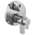 Brizo Litze Tempassure Thermostatic Valve Withfunction Diverter Trim - Less Handles in Chrome - T75635-PCLHP