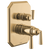Brizo Beauclere Tempassure Thermostatic Valve With Integratedfunction Diverter Trim in Polished Gold - T75565-PG