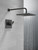 Delta Modern Monitor Series Shower Trim in Matte Black - T14268-BL-PP