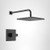 Delta Modern Monitor Series Shower Trim in Matte Black - T14268-BL-PP