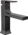 Delta Velum Single Handle Bathroom Faucet in Matte Black - 537-BLMPU-DST