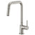 Brizo Odin Pull-Down Faucet With Square Spout - Less Handle in Stainless - 63065LF-SSLHP