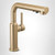Delta Daneri Daneri Single Handle Pull-Out Kitchen Faucet in Champagne Bronze - 16879-CZ-DST