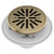 Brizo Tile-In Round Shower Drain in Luxe Gold - BT061414-GL