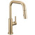 Delta Nicoli Single Handle Pull-Down Kitchen Faucet in Champagne Bronze - 19868LF-CZ