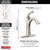 Delta Geist Single Handle Bathroom Faucet in Spotshield Brushed Nickel - 15864LF-SP