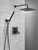 Delta Modern Monitor Series Shower With Raincan, Hand Shower & Rough Valve in Matte Black - 342701-BL