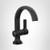 Delta Albion Single Handle Bathroom Faucet in Matte Black - 15855LF-BL
