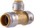 Sharkbite Max 3/4" x 3/4" x 1/2" Reducing Tee (Lead Free) - UR412