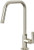 Rohl Graceline Pull-Down Kitchen Faucet With U-Spout in Polished Nickel - MB7956LMPN