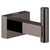 Grohe Essentials Cube 40511A01 Robe Hook in Grohe Hard Graphite - 2 pack