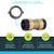 Sharkbite 1-1/4 in. Push-to-Connect Coupling Fitting in Brass - UXL0135