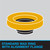 Oatey Harvey Toilet Wax Ring with Urethane Seal - 1005-24