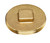 Oatey 3 in. Threaded Cleanout Plug in Brass - 42372