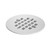 Oatey 4-1/4" Universal Snap-Tite Plastic Strainer in White - 42136 - 2 pack