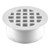 Oatey 2" PVC Snap-In Shower Drain in White - 43561 - 5 pack