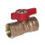 Legend Valve 102-904 Gas Ball Valve 3/4 Inch FNPT Forged Brass