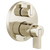 Brizo Litze Pressure Balance Valve with Integrated 3-Function Diverter Trim - Less Handles in Polished Nickel Finish - T75P535-PNLHP