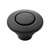 Moen Garbage Disposal Air Switch Button in Matte Black - AS-4201-BL