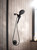 Moen Verso Dual Shower Head Combo 2.5 GPM in Matte Black - 220C3BL