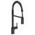 Moen Align Touchless Pre-Rinse Spring Kitchen Faucet in Matte Black - 5923EWBL