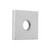 Jaclo 2 1/2" x 2 1/2" Square Escutcheon in Polished Chrome - 6005-PCH