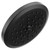 Moen One Function 6 3/4 Inch Wide Diameter Rain Showerhead with Immersion Rainshower Technology in Matte Black - S178BL