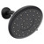 Moen Verso Eco Performance Infiniti Dial Round Rain Shower Head 7 Inch Diameter Spray Head in Matte Black - 220R7EPBL
