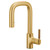 Moen Tenon One Handle Modern Bar Pulldown Faucet in Brushed Gold - S64001BG