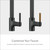 Moen Tenon One Handle Modern Bar Pulldown Faucet in Matte Black - S64001BL