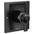 Moen 90 Degree ExactTemp Thermostatic Valve Shower Trim Kit in Matte Black - TS3100BL