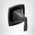 Moen Voss Shower Diverter Transfer Valve Trim in Matte Black - T4611BL