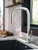 Moen Tenon One Handle Modern Kitchen Pulldown Faucet with Reflex and PowerBoost Spray Technology Accent Handle Included for Customizing in Chrome - S74001