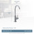 Moen Sip Modern Cold Water Kitchen Beverage Faucet Spot Resistant Stainless Steel in Spot Resist Stainless - S5530SRS