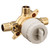Moen M CORE 3 Port Shower Rough In Brass Mixing Valve with CC/IPC Connections and Stops - U130CIS