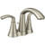 Moen Glyde Two Handle High Arc Centerset Bathroom Faucet in Brushed Nickel - 6172BN