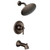 Moen Dartmoor Tub Shower Faucet System with Rainshower Showerhead without Valve in Oil Rubbed Bronze - T2283EPORB