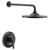 Moen Colinet M CORE 3 Series 1 Handle Shower Trim Kit in Matte Black - UTS344302BL