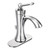Moen Wynford One Handle High Arc Bathroom Faucet with Drain Assembly for One or Three Hole Setups 4500 in Chrome - 4500