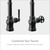 Moen Paterson One Handle Pulldown Bar Faucet with Power Clean Includes Interchangeable Handle in Matte Black - S52003BL