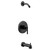Moen Gibson M CORE 3 Series 1 Handle Tub and Shower Trim Kit in Matte Black - UT2903NHBL