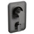 Moen Genta LX PosiTemp 3 Function Transfer Valve Shower Trim Kit in Matte Black - T2470BL